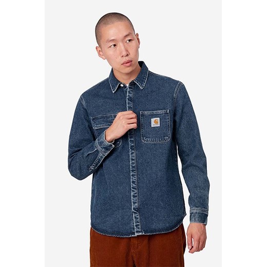 Koszula męska Carhartt WIP z klasycznym kołnierzykiem z długimi rękawami