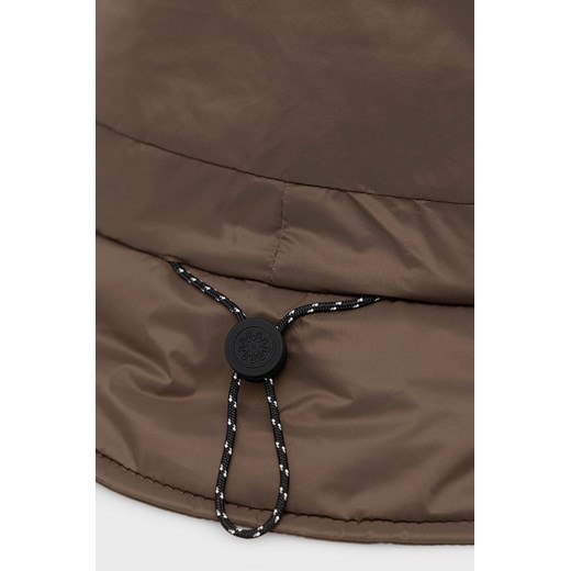 Rains kapelusz 20040 Padded Nylon Bucket Hat kolor brązowy 20040.66-66.Wood Rains XS/M okazja PRM