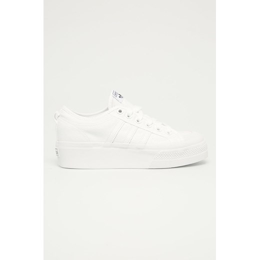 adidas Originals Nizza Platform kolor biały FV5322 ze sklepu PRM w kategorii Buty sportowe damskie - zdjęcie 161393670