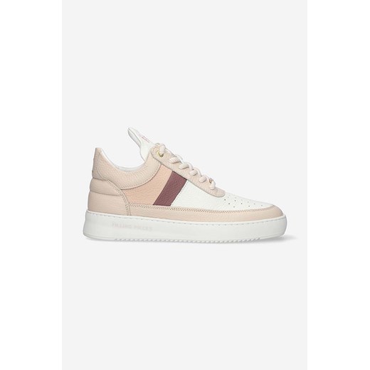 Filling Pieces sneakersy skórzane Low Top Game kolor beżowy 10133151888 ze sklepu PRM w kategorii Buty sportowe damskie - zdjęcie 161393991