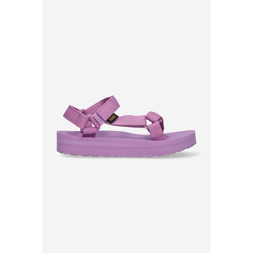 Teva sandały Midform Universal damskie kolor fioletowy 1090969.DLAV-mlc ze sklepu PRM w kategorii Sandały damskie - zdjęcie 161394094
