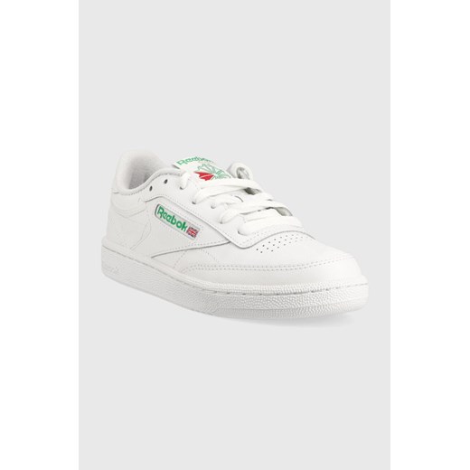 Reebok Classic sneakersy skórzane CLUB C IF5092 kolor biały IF5092-FTW/FTW/G Reebok Classic 42.5 promocja PRM