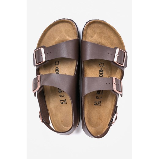 Birkenstock - Sandały Milano Bs 34701.M-Dark.Brown 46 PRM