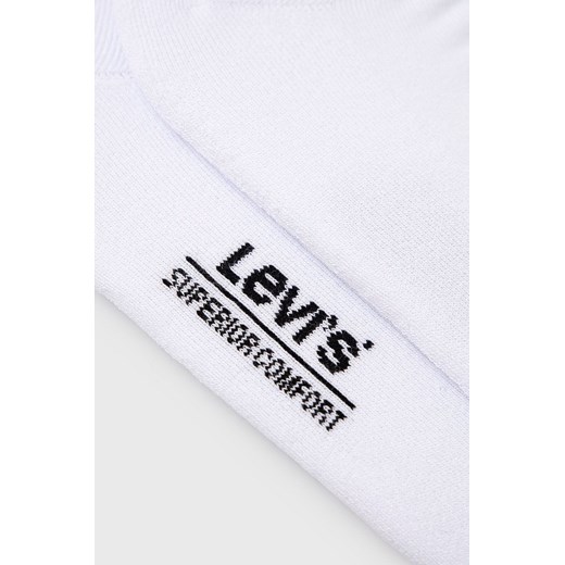 Levi's skarpetki (2-pack) męskie kolor biały 37157.0773-white 39/42 PRM