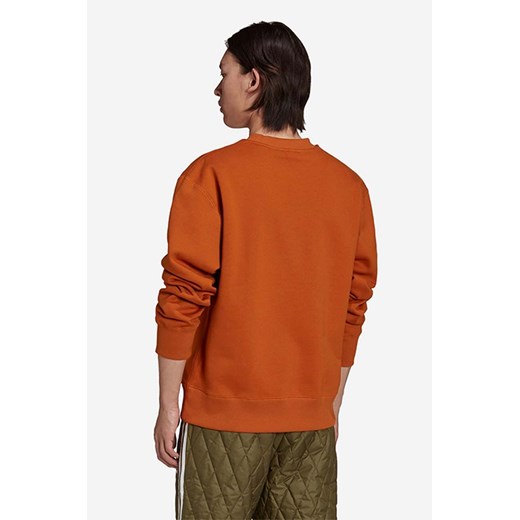 adidas Originals bluza Adicolor Trefoil Crewneck Sweatshirt męska kolor brązowy M okazyjna cena PRM