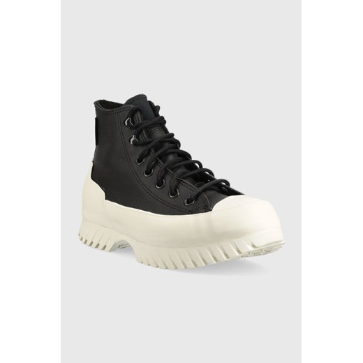 Converse trampki skórzane Chuck Taylor All Star Lugged Winter kolor czarny Converse 43 PRM okazja
