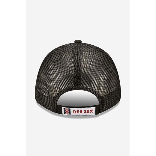 New Era czapka z daszkiem 940 Trucker Red Sox kolor czarny z aplikacją New Era ONE okazja PRM