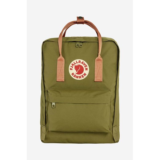 Fjallraven plecak Kanken F23510 631-241 kolor zielony duży z aplikacją F23510.631.241-241 ze sklepu PRM w kategorii Plecaki - zdjęcie 161400022