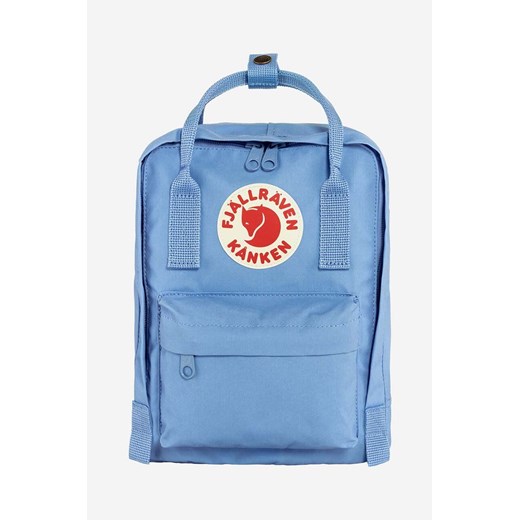 Fjallraven plecak Kanken Mini kolor niebieski mały z aplikacją F23561.537-537 ze sklepu PRM w kategorii Plecaki - zdjęcie 161400023