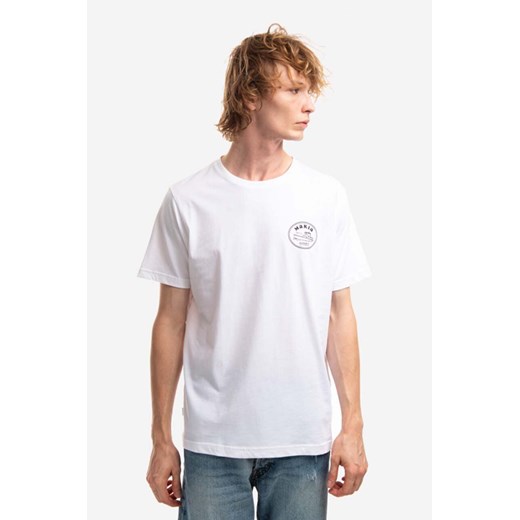 Makia t-shirt bawełniany kolor biały wzorzysty Boat T-shirt M21359 001 Makia L promocja PRM