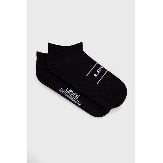 Levi's Skarpetki (2-pack) kolor czarny 37157.0642-black ze sklepu PRM w kategorii Skarpetki męskie - zdjęcie 161400361