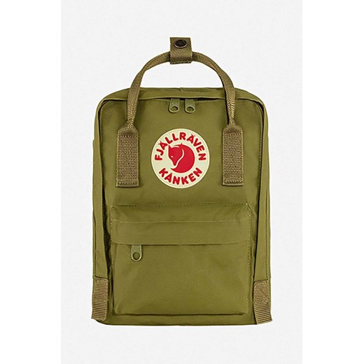 Fjallraven plecak Kanken Mini F23561 631 kolor zielony mały z aplikacją F23561.631-631 ze sklepu PRM w kategorii Plecaki - zdjęcie 161400720