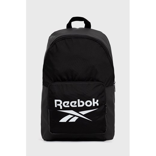 Reebok Classic Plecak GP0148 kolor czarny duży z nadrukiem GP0148-BLK/BLK ze sklepu PRM w kategorii Plecaki - zdjęcie 161401250
