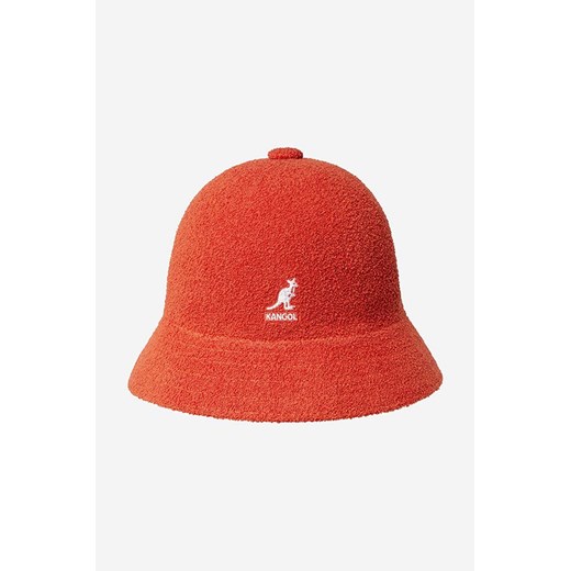 Kangol kapelusz Bermuda Casual kolor czerwony 0397BC.CHERRY-CHERR.GLOW ze sklepu PRM w kategorii Kapelusze męskie - zdjęcie 161401332