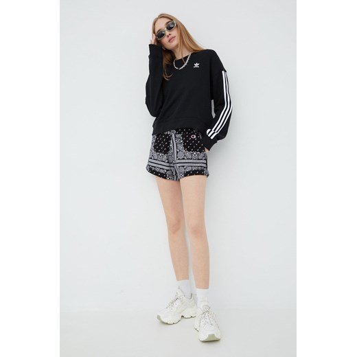 adidas Originals bluza bawełniana Adicolor HC2064 damska kolor czarny z 42 PRM