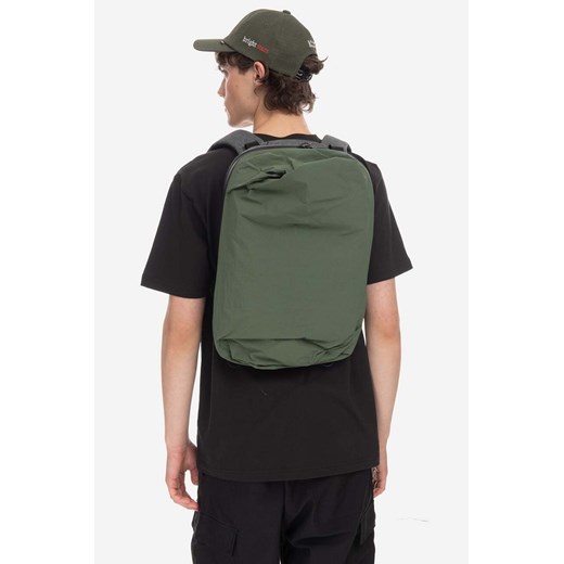 Cote&Ciel plecak kolor zielony duży gładki 29015-ZIELONY ze sklepu PRM w kategorii Plecaki - zdjęcie 161401911