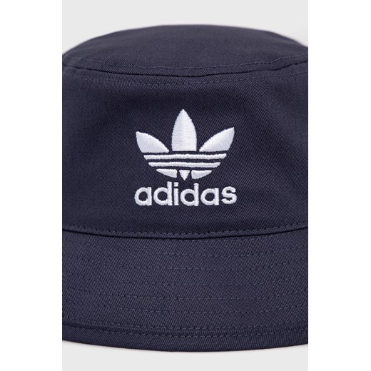 adidas Originals kapelusz bawełniany HD9710.D kolor granatowy bawełniany ONE PRM