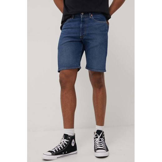 Levi's szorty jeansowe męskie kolor granatowy 36512.0152-DarkIndigo 33 PRM