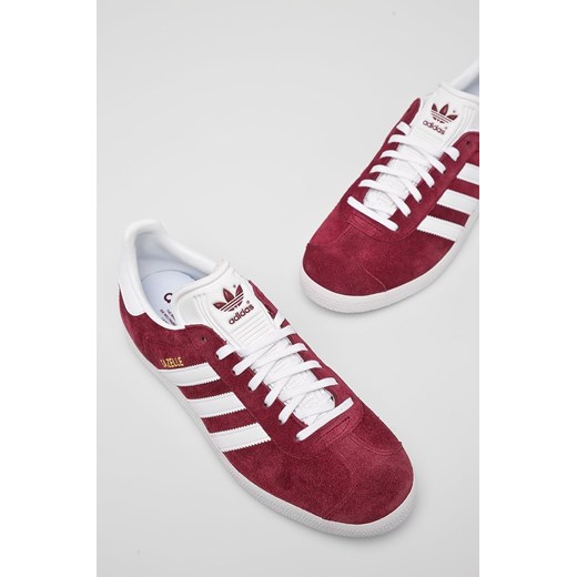 adidas Originals - Buty Gazelle kolor czerwony B41645.M 40 2/3 PRM