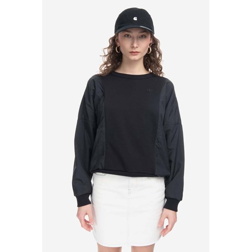 adidas Originals bluza IC5304 ESS Sweater damska kolor czarny gładka 38 wyprzedaż PRM
