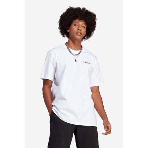 adidas Originals t-shirt bawełniany Adventure Mountain Back Tee kolor biały z XXL PRM