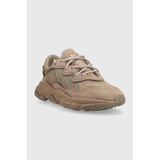 adidas Originals sneakersy zamszowe OZWEEGO GY6813 kolor brązowy 41 1/3 PRM wyprzedaż