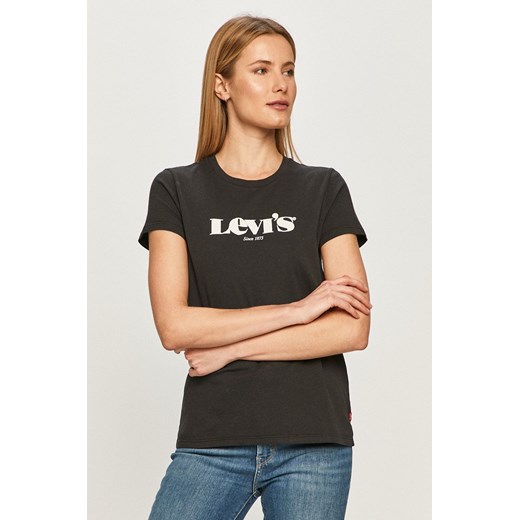 Levi's - T-shirt 17369.1250-Blacks ze sklepu PRM w kategorii Bluzki damskie - zdjęcie 161404081