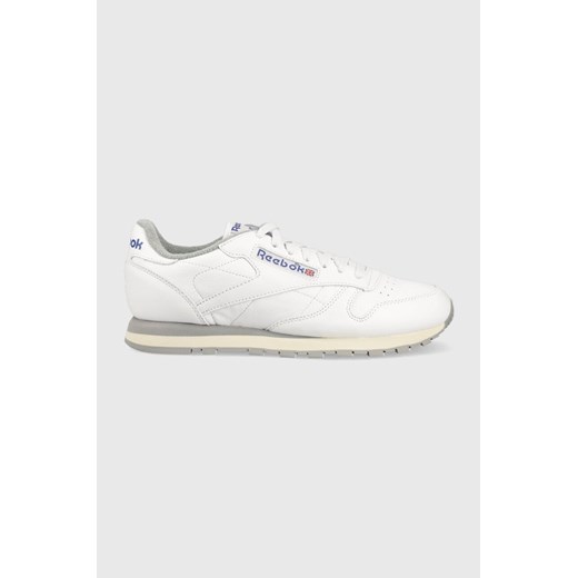 Reebok Classic sneakersy skórzane M42845 kolor biały M42845-BIALY ze sklepu PRM w kategorii Buty sportowe męskie - zdjęcie 161404681