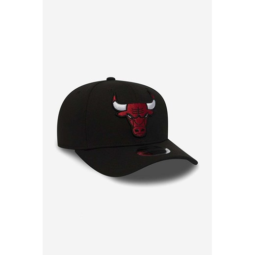 New Era czapka z daszkiem Stretch Fifty Bulls kolor czarny z aplikacją New Era M/L PRM