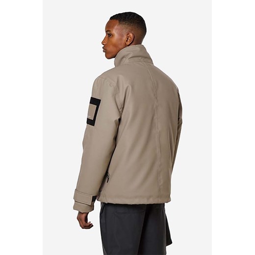 Rains kurtka Glacial Jacket 1527 kolor brązowy przejściowa 1527.TAUPE Rains L/XL promocyjna cena PRM