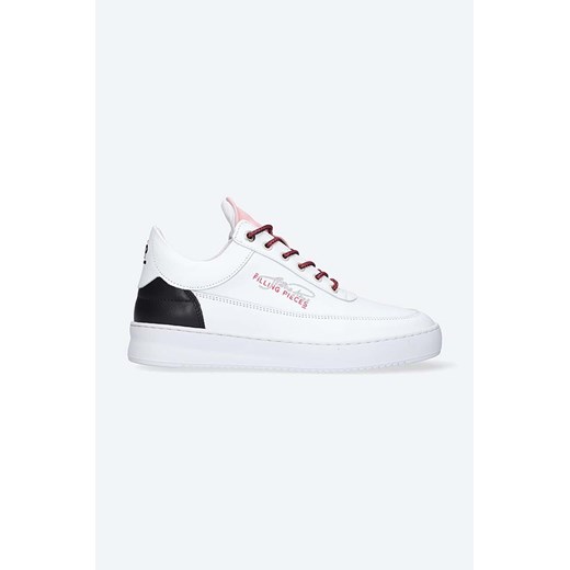 Filling Pieces sneakersy skórzane Low Eva Mix kolor biały 51325071937 ze sklepu PRM w kategorii Buty sportowe damskie - zdjęcie 161406051