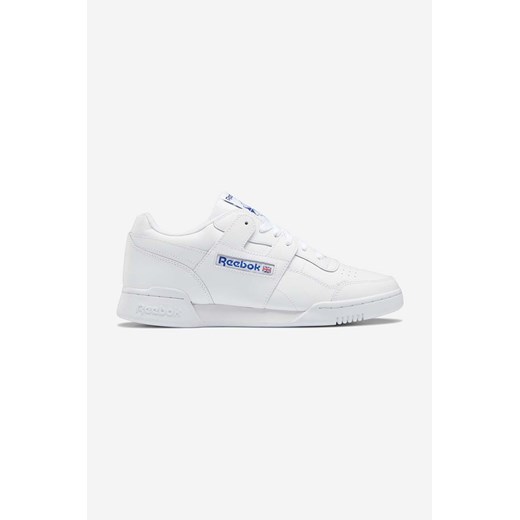 Reebok Classic sneakersy Workout Plus kolor biały HP5909-BIALY ze sklepu PRM w kategorii Buty sportowe damskie - zdjęcie 161406111