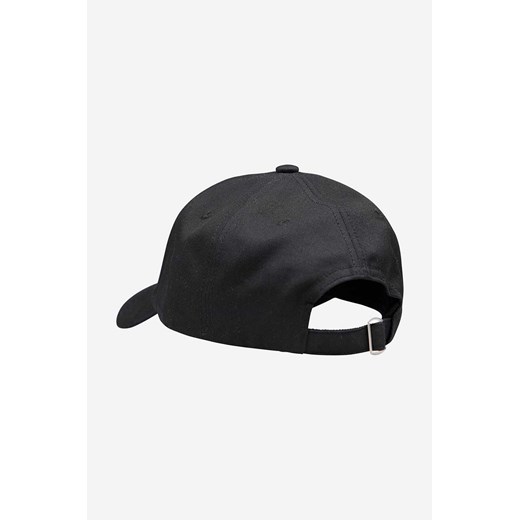 Makia czapka z daszkiem bawełniana kolor czarny wzorzysta Otis Cap U82111 999 Makia ONE PRM okazyjna cena