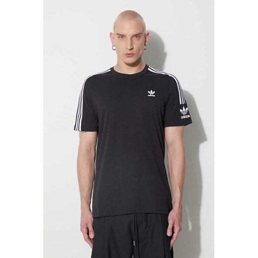 adidas Originals t-shirt bawełniany kolor czarny z aplikacją IA6344-BLACK M PRM