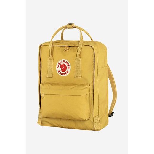 Fjallraven plecak Kanken kolor żółty duży z aplikacją F23510.135-135 ze sklepu PRM w kategorii Plecaki - zdjęcie 161407482
