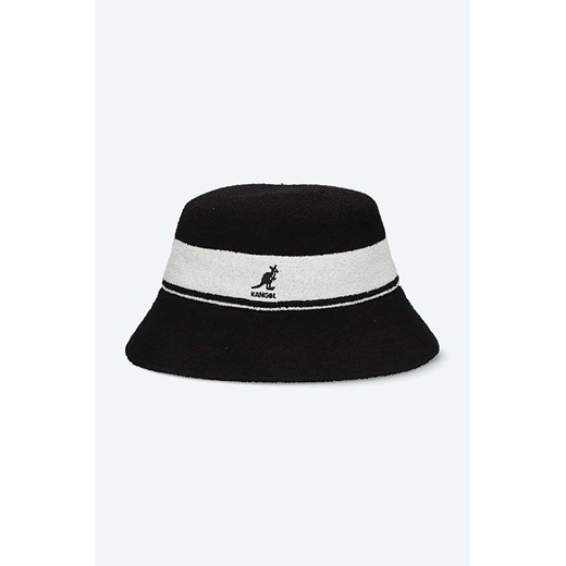 Kangol kapelusz Bermuda Bucket kolor czarny K3326ST.BLACK-BLACK ze sklepu PRM w kategorii Kapelusze męskie - zdjęcie 161407930