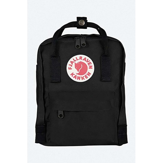 Fjallraven plecak Kanken Mini kolor czarny mały z aplikacją F23561.550-550 ze sklepu PRM w kategorii Plecaki - zdjęcie 161408023