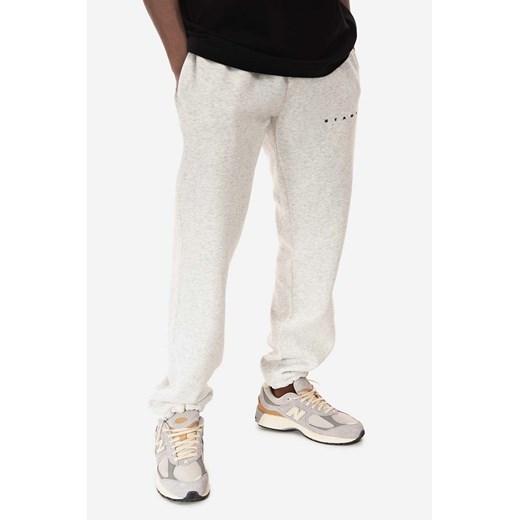 STAMPD spodnie dresowe kolor szary melanżowe SLA.M3015SP-OHG ze sklepu PRM w kategorii Spodnie męskie - zdjęcie 161408520