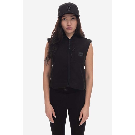 Rains bezrękawnik Fleece W Vest 18500 kolor czarny przejściowy 18500.-BLACK Rains XS PRM