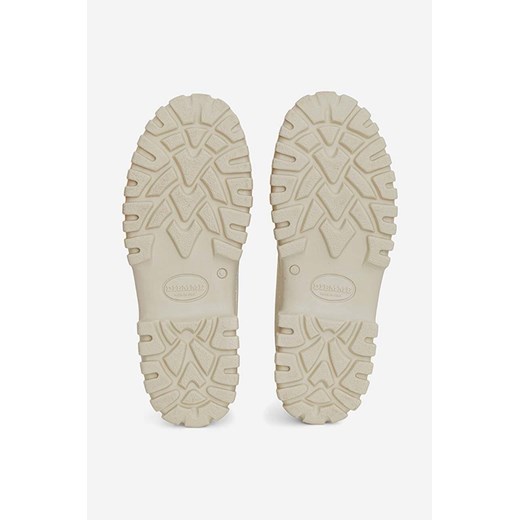 Rains botki x Diemme Anatra Boot 2059 damskie kolor biały na płaskim obcasie Rains 36 PRM