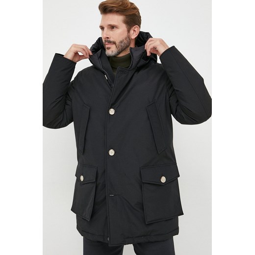 Woolrich kurtka puchowa męska kolor czarny zimowa CFWOOU0483MRUT0001-ABR ze sklepu PRM w kategorii Kurtki męskie - zdjęcie 161409340
