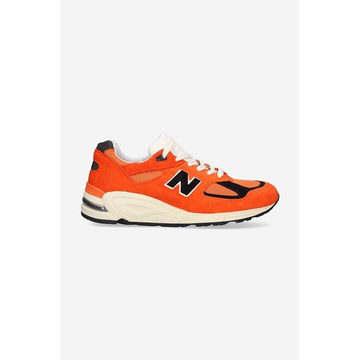 New Balance sneakersy M990AI2 kolor pomarańczowy M990AI2-AI2 ze sklepu PRM w kategorii Buty sportowe męskie - zdjęcie 161409624