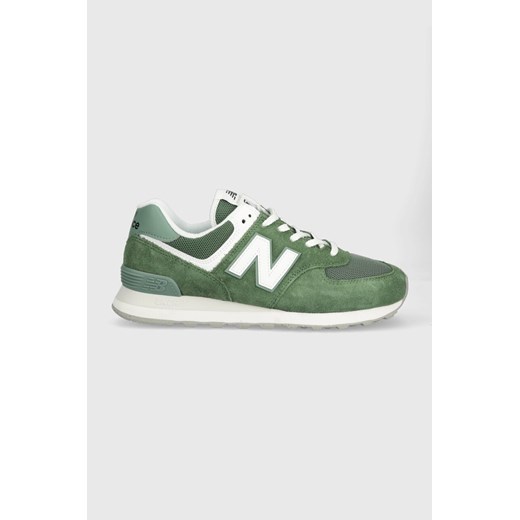 New Balance sneakersy 574 kolor zielony ze sklepu PRM w kategorii Buty sportowe męskie - zdjęcie 161410184
