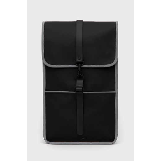 Rains plecak 14090 Backpack Reflective kolor czarny duży gładki 14090.70-BlackRefle ze sklepu PRM w kategorii Plecaki - zdjęcie 161411163