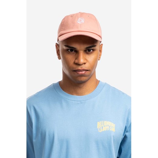 Billionaire Boys Club czapka z daszkiem bawełniana kolor różowy z aplikacją Billionaire Boys Club ONE okazyjna cena PRM