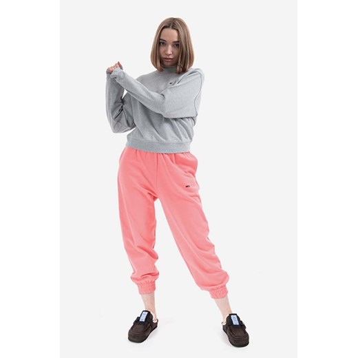 MCQ bluza bawełniana damska kolor szary gładka 624675RSJ771230-SZARY M PRM
