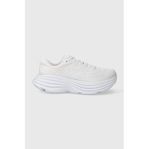 Hoka One One buty do biegania Bondi 8 kolor biały 1127952 ze sklepu PRM w kategorii Buty sportowe damskie - zdjęcie 161411662