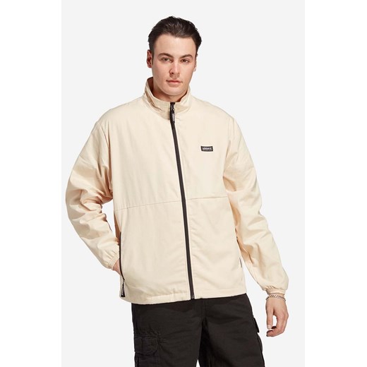 adidas Originals kurtka Adventure Nature Awakening Windbreaker męska kolor beżowy przejściowa HR3505-KREMOWY ze sklepu PRM w kategorii Kurtki męskie - zdjęcie 161413022