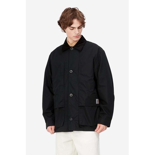 Carhartt WIP kurtka Darper Jacket męska kolor czarny przejściowa I031355-SALVIA/BLA ze sklepu PRM w kategorii Kurtki męskie - zdjęcie 161413834