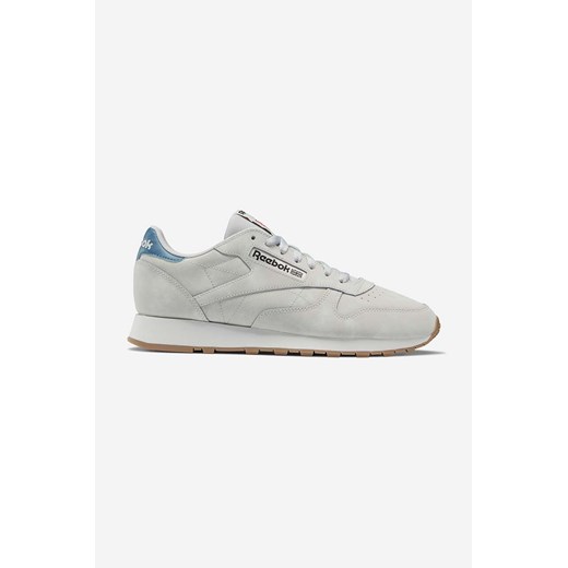 Reebok Classic sneakersy zamszowe Leather HP9158 kolor szary HP9158-SZARY Reebok Classic 43 okazyjna cena PRM